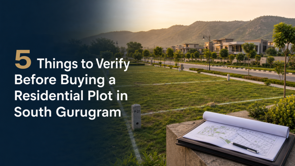 5 Things to Verify Before Buying a Residential Plot in South Gurugram