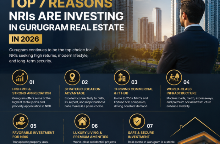 Top 7 Reasons NRIs Are Investing in Gurugram Real Estate in 2026