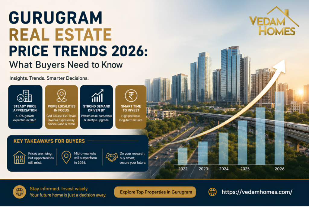 Gurugram Real Estate Price Trends 2026: What Buyers Need to Know