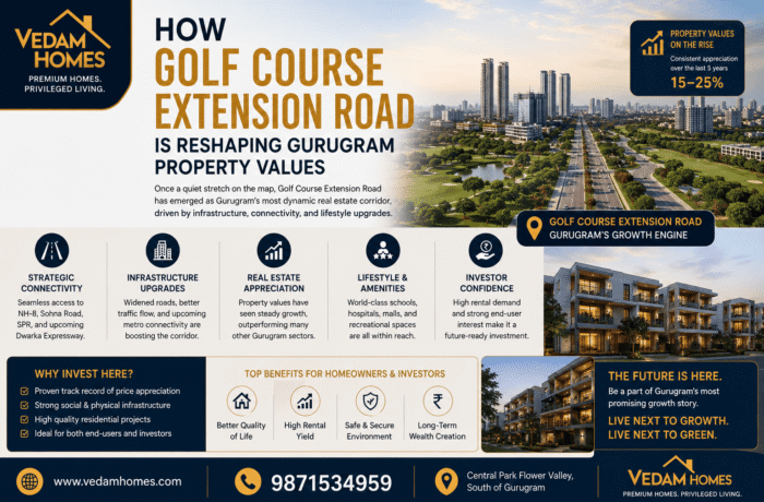 How Golf Course Extension Road Is Reshaping Gurugram Property Values