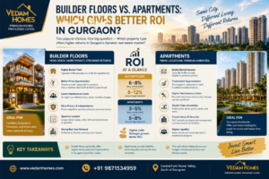 Builder Floors vs. Apartments: Which Gives Better ROI in Gurgaon?