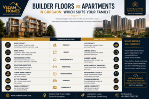 Builder Floors vs Apartments in Gurgaon: Which Suits Your Family?
